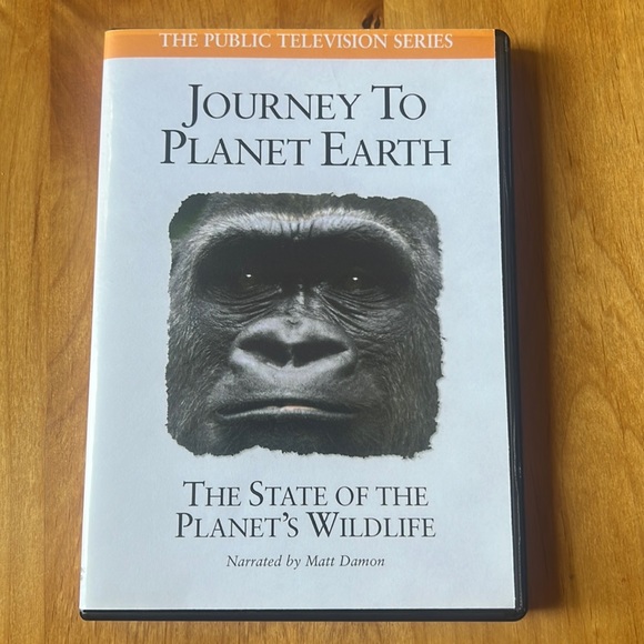 JOURNEY TO PLANET EARTH THE STATE OF THE PLANET'S WILDLIFE BY MATT DAMON DVD - Picture 1 of 2